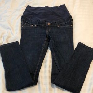 H&M Mama Maternity Jeans dark denim Sz 6